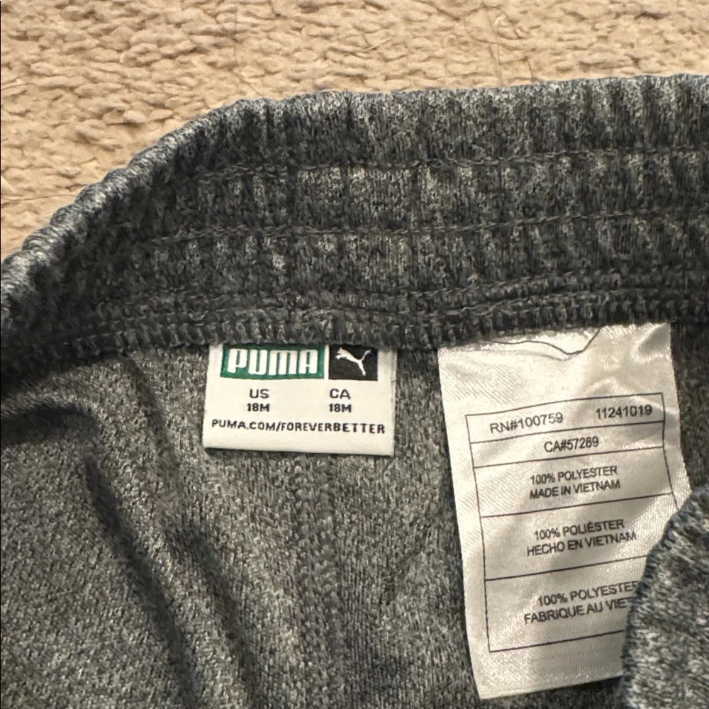 Puma Blue, Black & Gray Kids Sports Set - Picture 6 of 7
